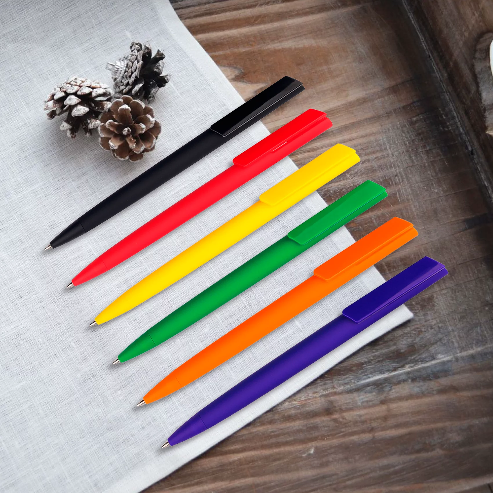 Ручки с логотипом на заказ оптом, печать на шариковых промо ручках — Проект 